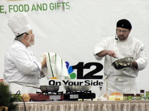 The art of cooking demonstrated by the experts