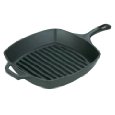 Lodge Logic Pre-Seasoned Square Grill Pan