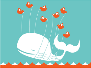 The Twitter fail whale error message.